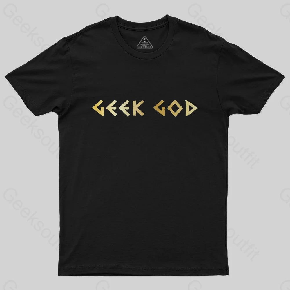 Geek God Humorous T-Shirt