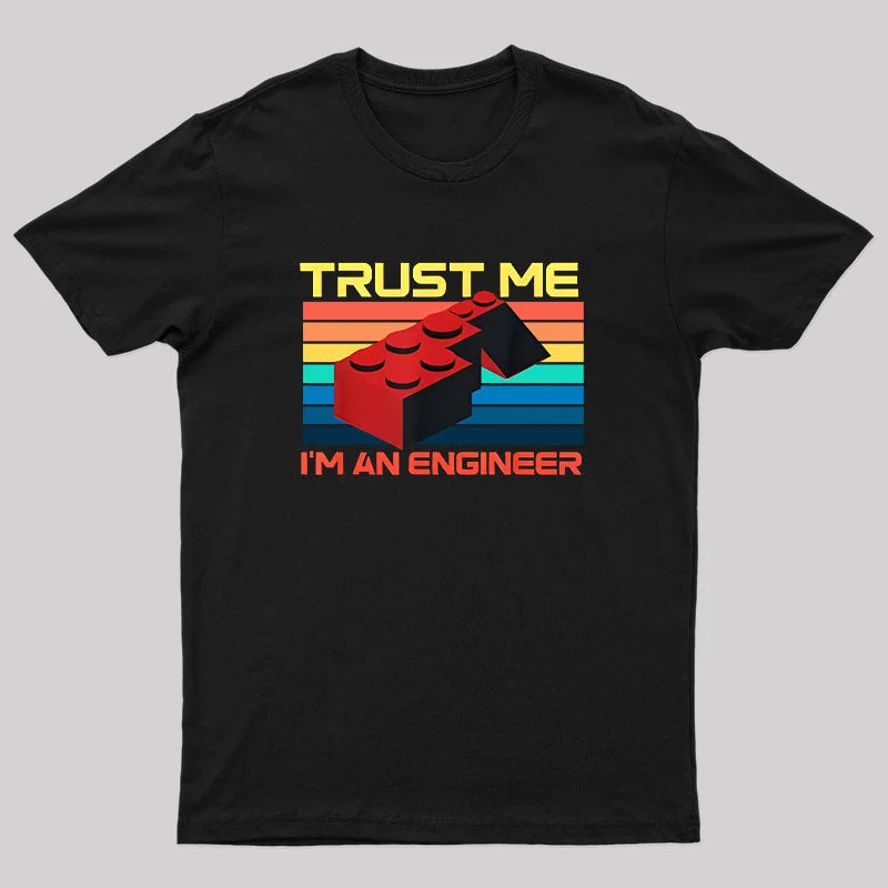 Engineer Master Builder Blocks T-Shirt