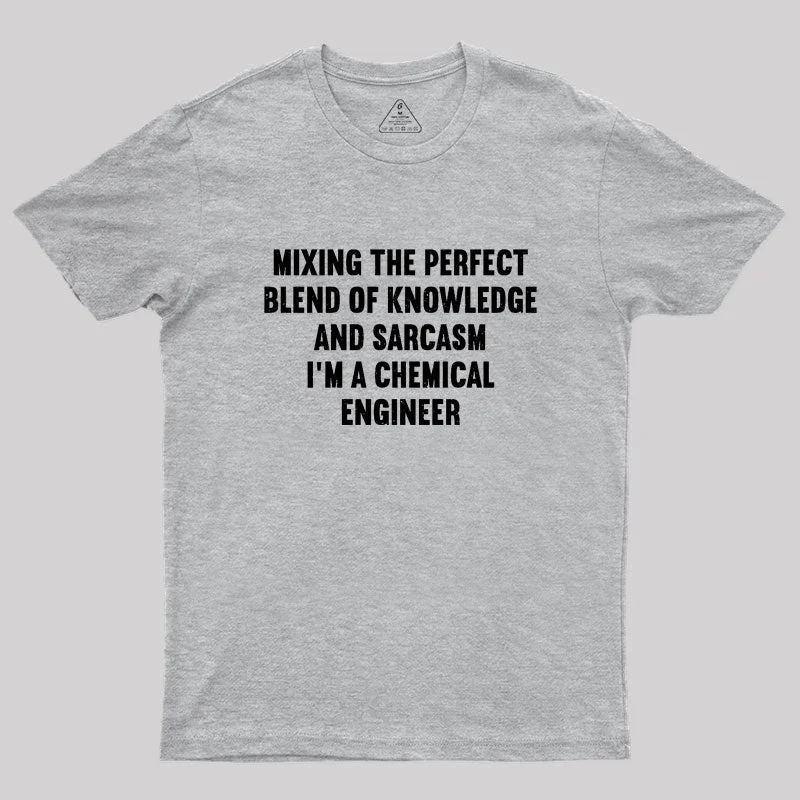 Mixing The Perfect Blend of Knowledge Geek T-Shirt