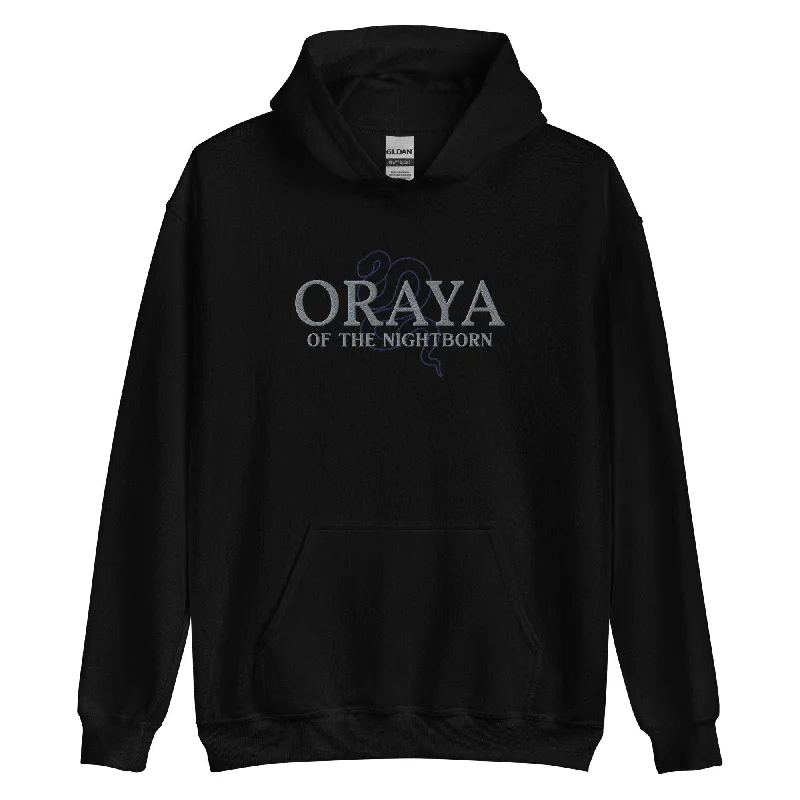 Oraya of the Night Born Embroidered Hoodie