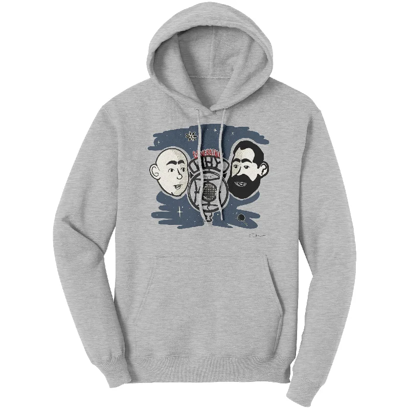 Retro Justin and Aaron Pullover Hoodie