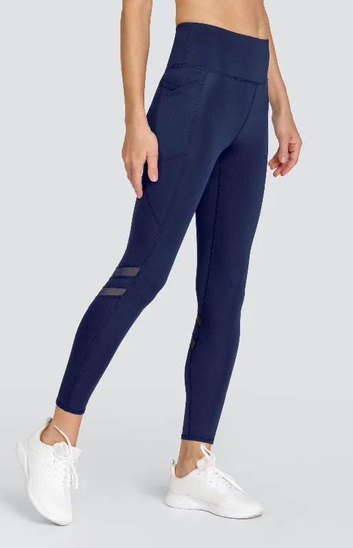 Leon 24" Leggings - Navy Blue