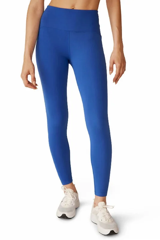 Powerbeyond Strive Midi Leggings In Marine Blue