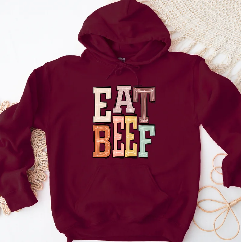 Boho Eat Beef Hoodie (S-3XL) Unisex - Multiple Colors!