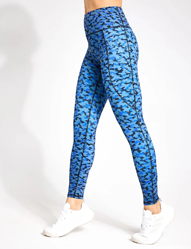 Josi Legging - Blue Forest Print