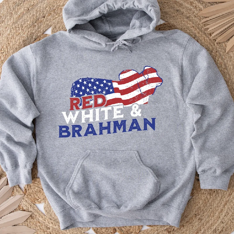 Red White Brahman Hoodie (S-3XL) Unisex - Multiple Colors!