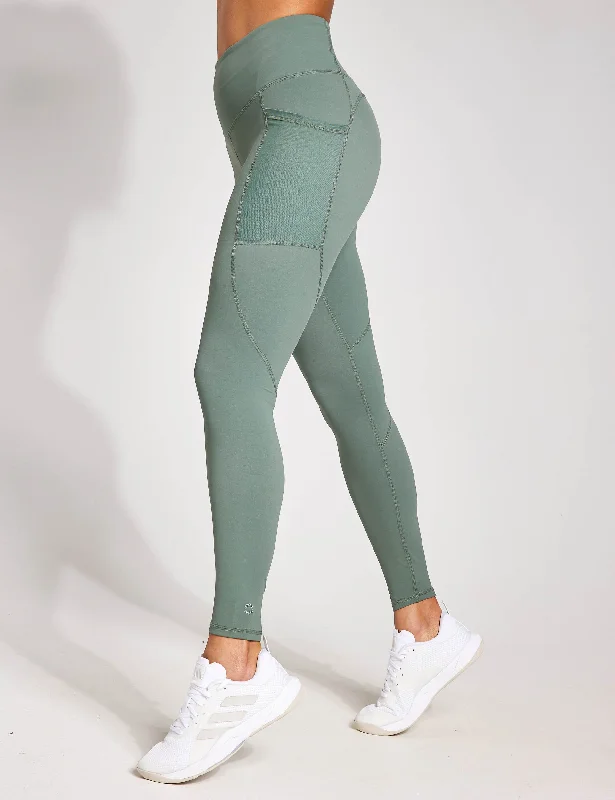 Super-Core Legging - Army Green