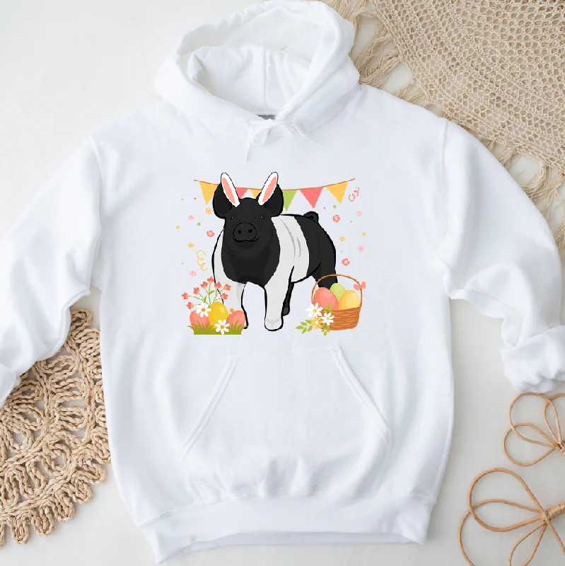 Spring Easter Pig Hoodie (S-3XL) Unisex - Multiple Colors!