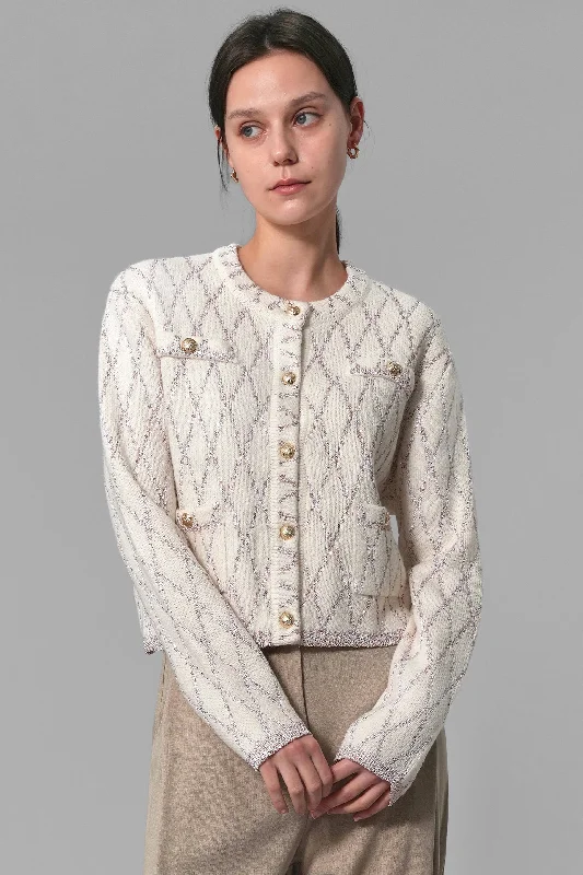 Maria Mohair Tweed Cardigan