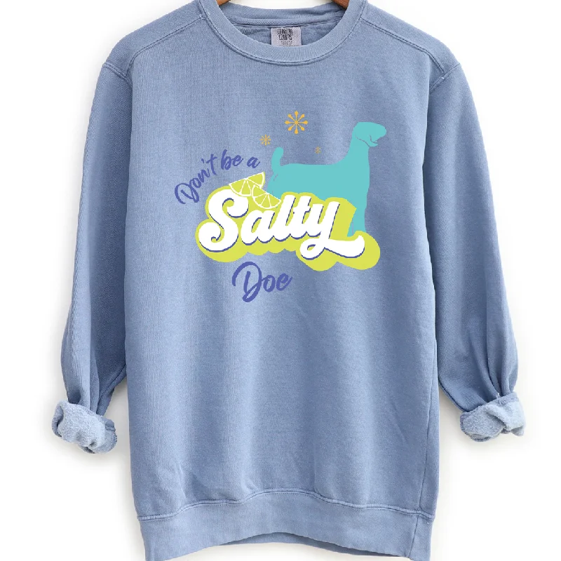 Don't Be A Salty Doe Hoodie (S-3XL) Unisex - Multiple Colors! Adventure