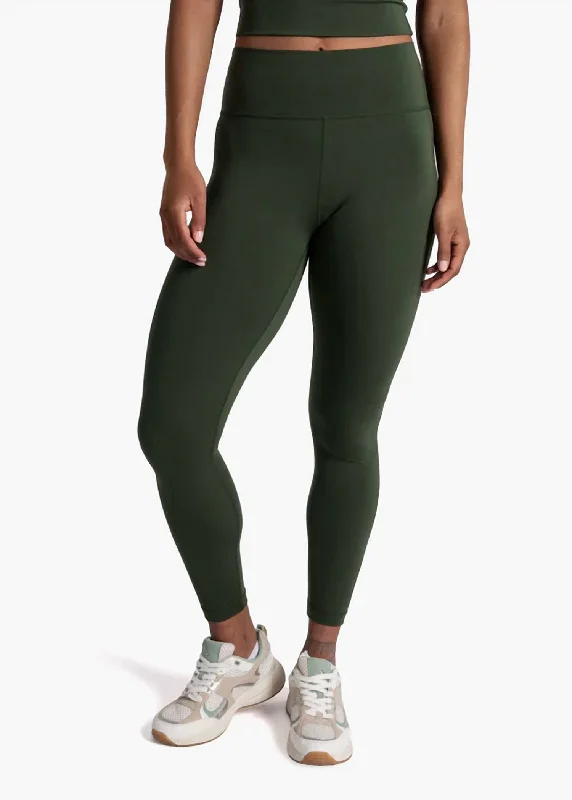 Comfort Stretch Ankle Leggings In Kombu