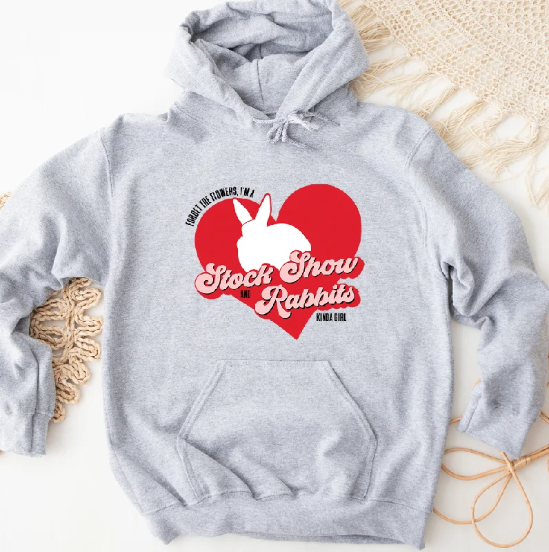 Forget The Flowers Rabbit Hoodie (S-3XL) Unisex - Multiple Colors!