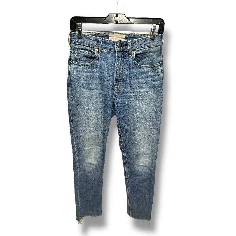 Jeans Flared By Everlane In Blue Denim, Size: 0