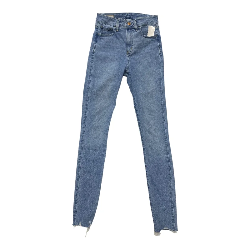 Jeans Skinny By Gap In Blue Denim, Size: 4l