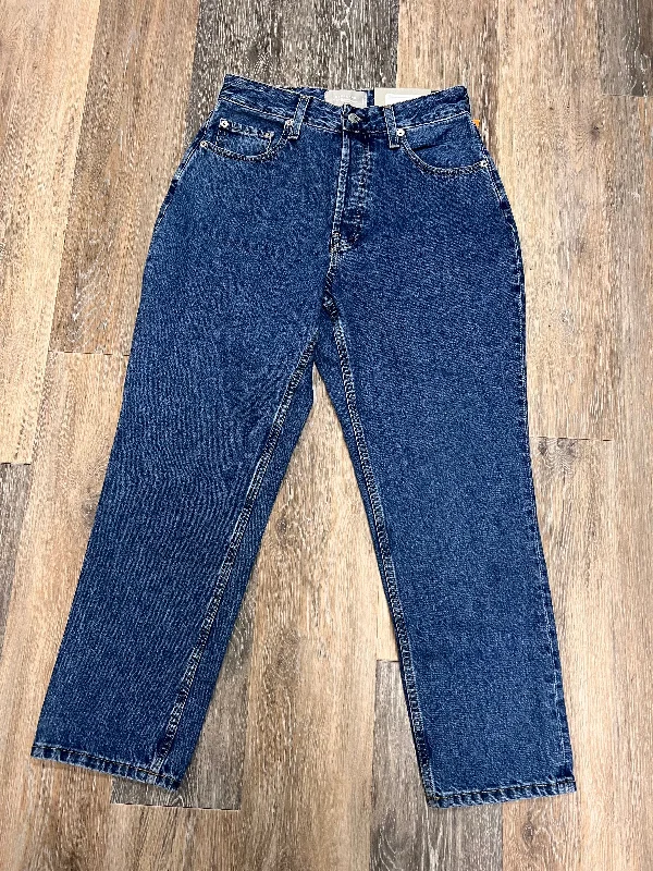 Jeans Straight By Everlane In Blue Denim, Size: 8/29