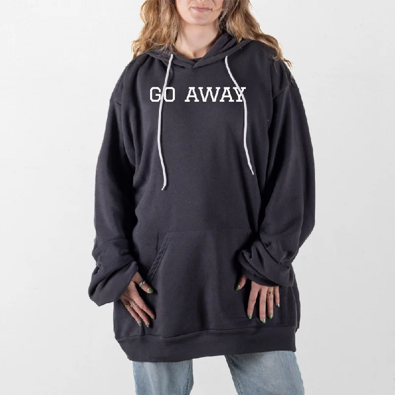 Go Away Giant Hoodie Preppy Women's College