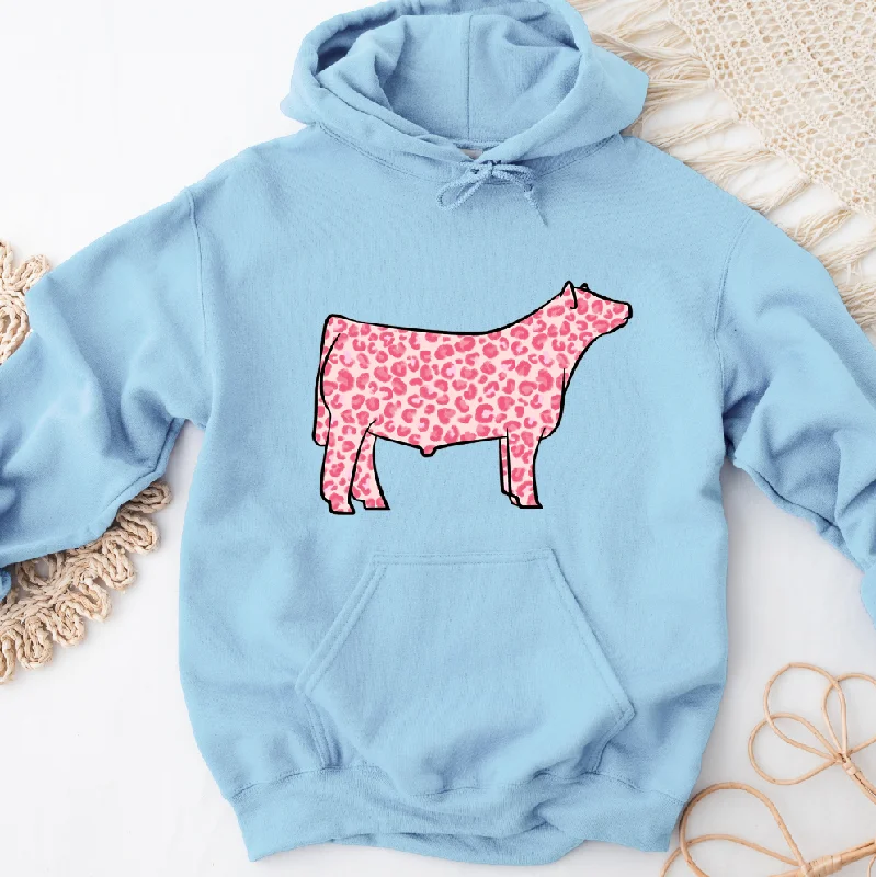 Pink Cheetah Steer Hoodie (S-3XL) Unisex - Multiple Colors!