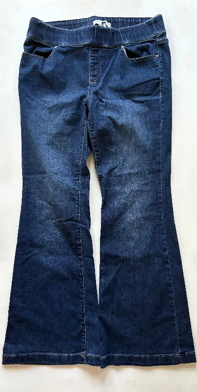 Jeans Flared By Lane Bryant In Blue, Size: 12