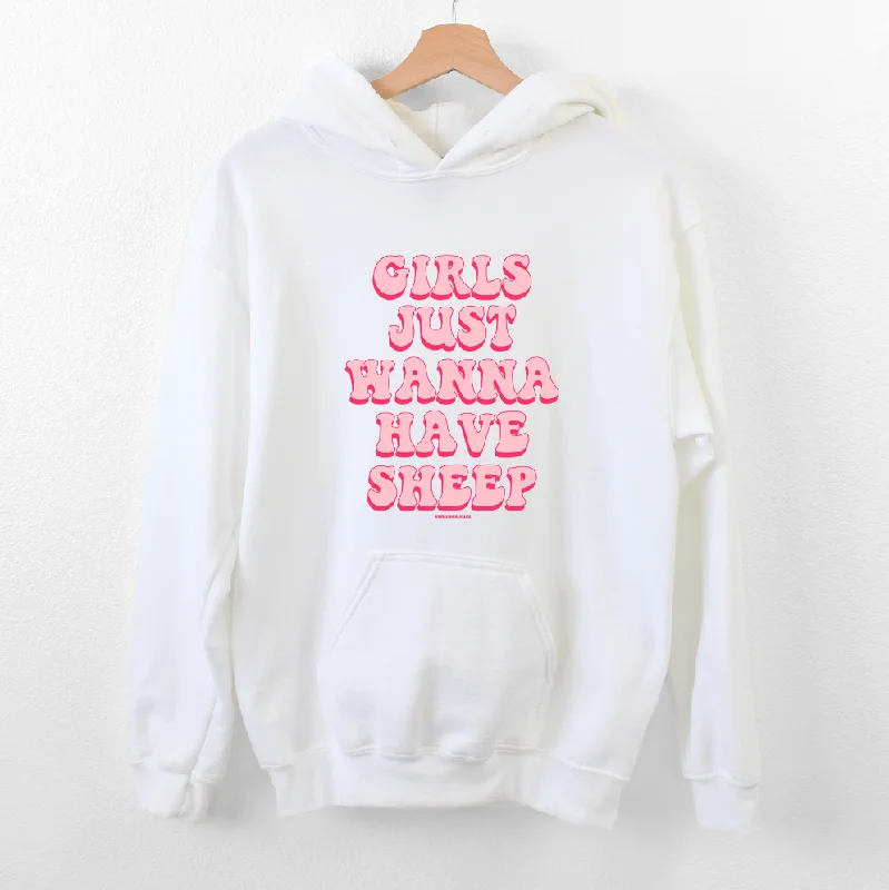 Girls Just Wanna Have Sheep Hoodie (S-3XL) Unisex - Multiple Colors!