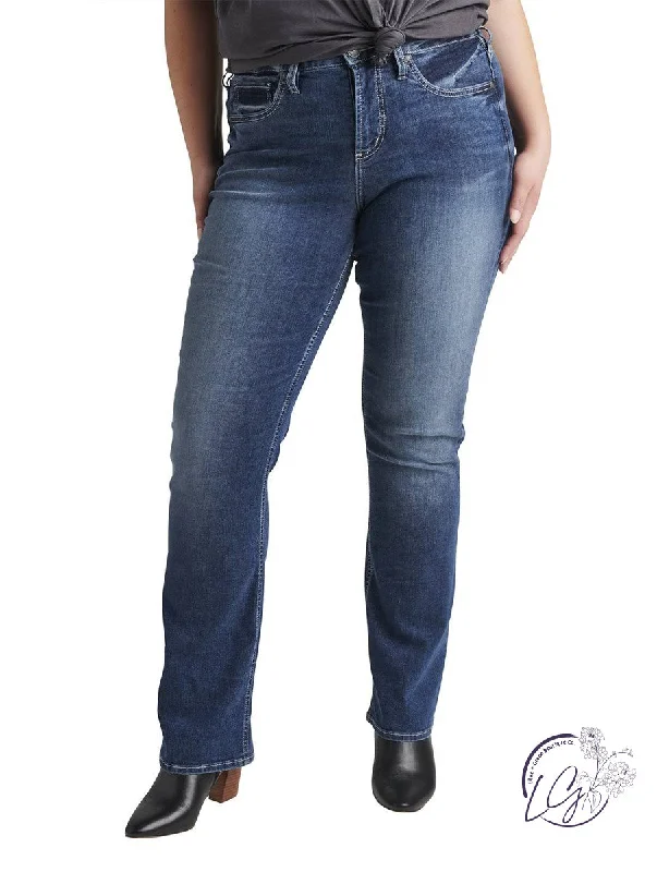 Curvy The High-Rise Curvy Bootcut by Silver Jeans