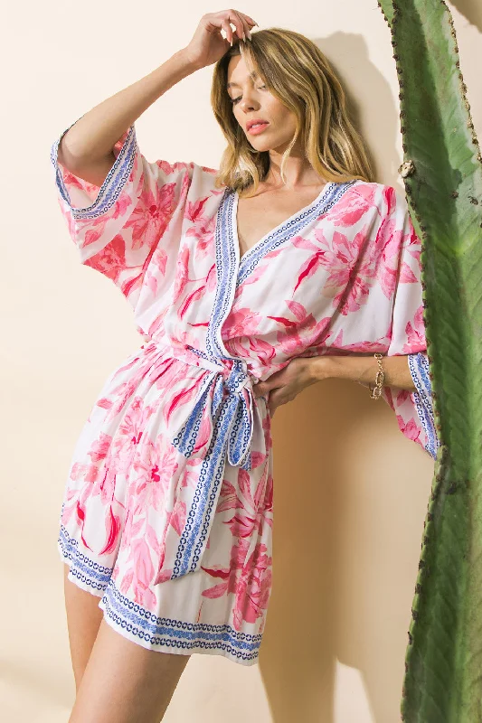 NORMANDY SHORES WOVEN ROMPER