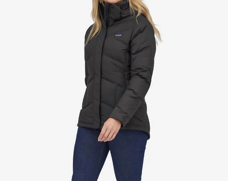 Women's Down With It Jacket In Black