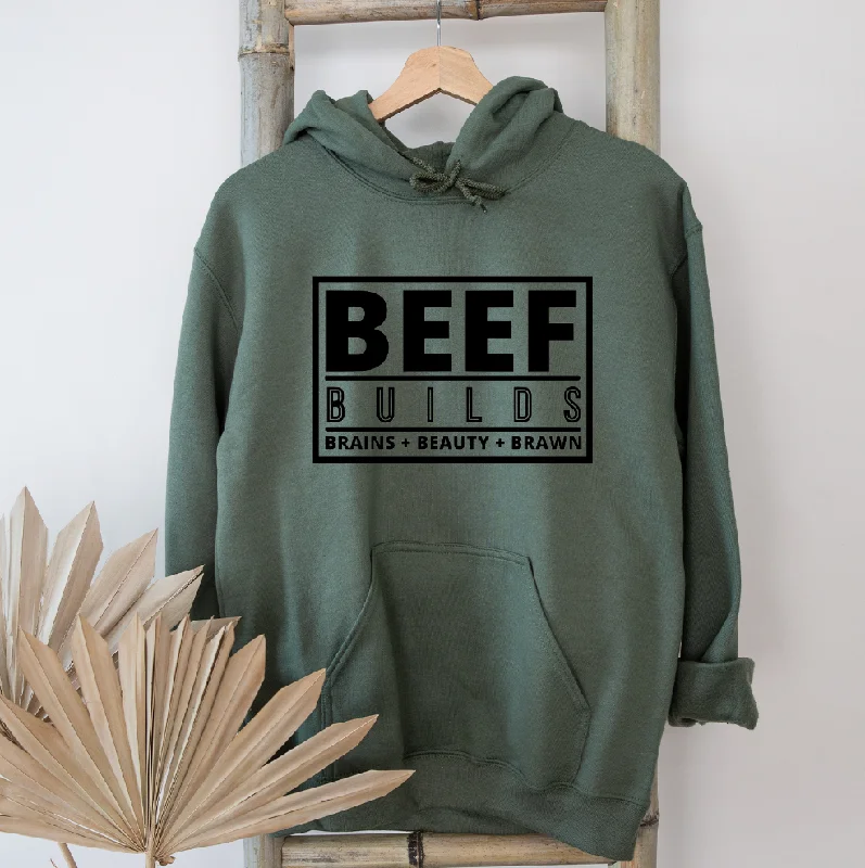 Beef Builds Hoodie (S-3XL) Unisex - Multiple Colors!