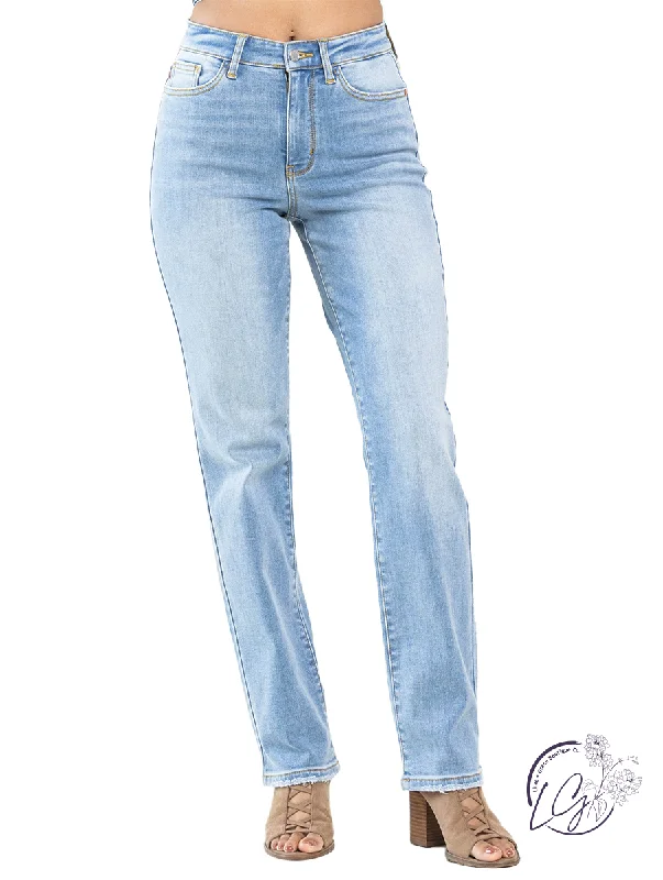 Colleen High Waist Straight Leg Jeans By Judy Blue