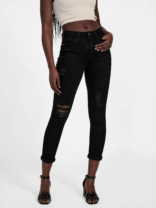 Eco Liberty Distressed Skinny Jeans