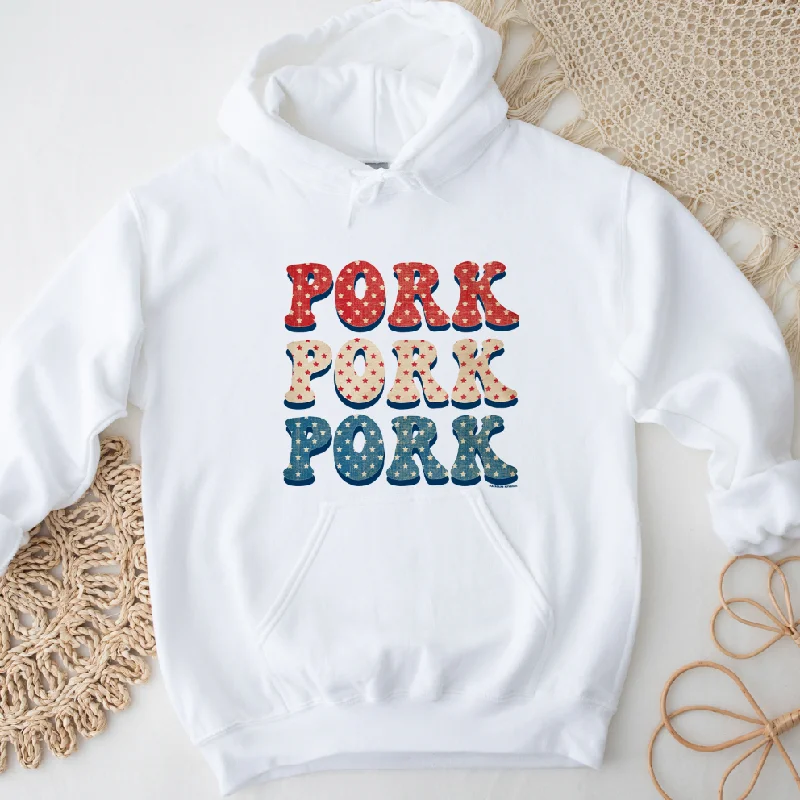 Star Pork Hoodie (S-3XL) Unisex - Multiple Colors!