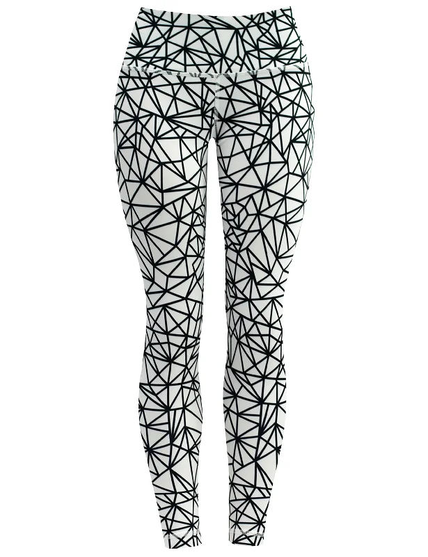 26" Printed Yoga Pants WHITESPIDER