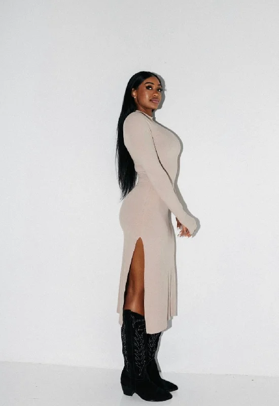 Big Mood Long Sleeve Dress