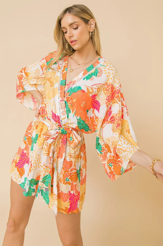 SUNNY SPELL WOVEN ROMPER