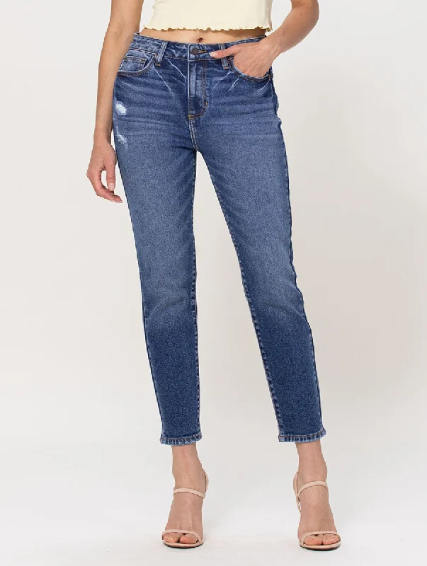 Christine High-Rise Mom Skinny by Cello Jeans