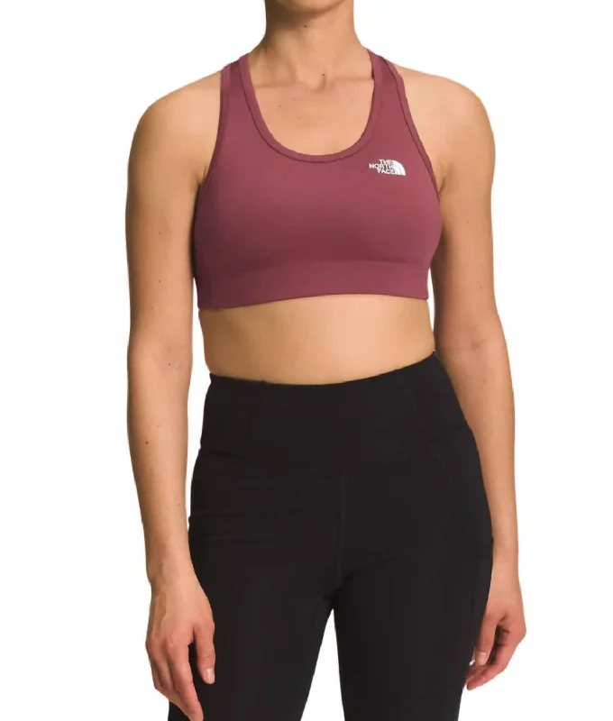 Midline Sports Bra In Wild Ginger