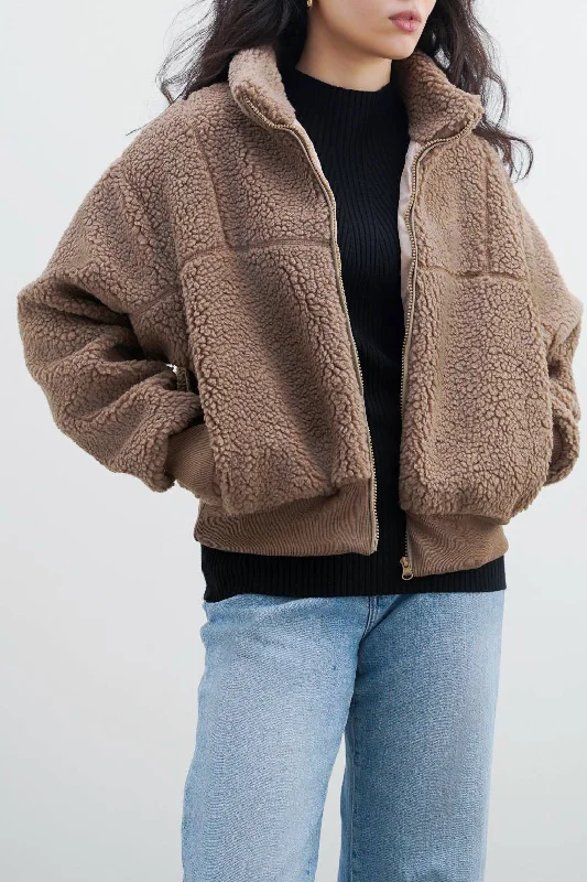 SHORT SHERPA JACKET