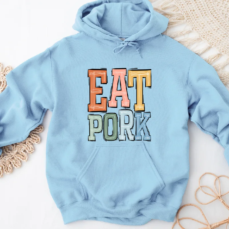 Boho Eat Pork Hoodie (S-3XL) Unisex - Multiple Colors!