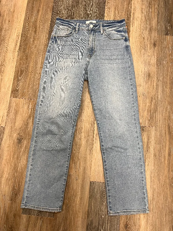 Jeans Straight By Just Black Denim In Blue Denim, Size: 6/28