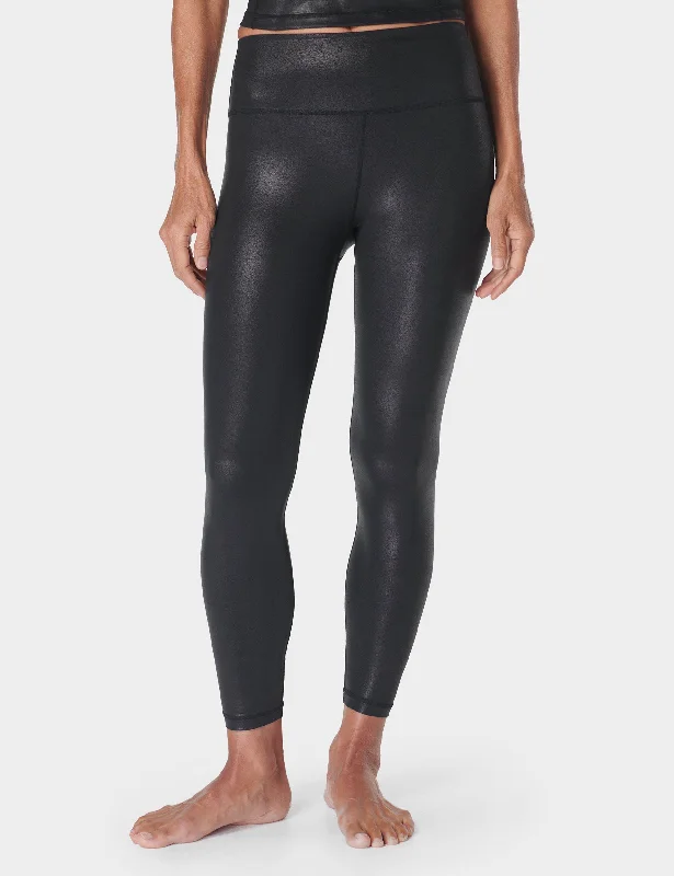 Glow Shine 7/8 Legging - Black