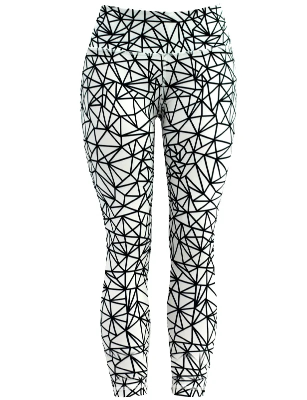 22" Printed Yoga Pants WHITESPIDER