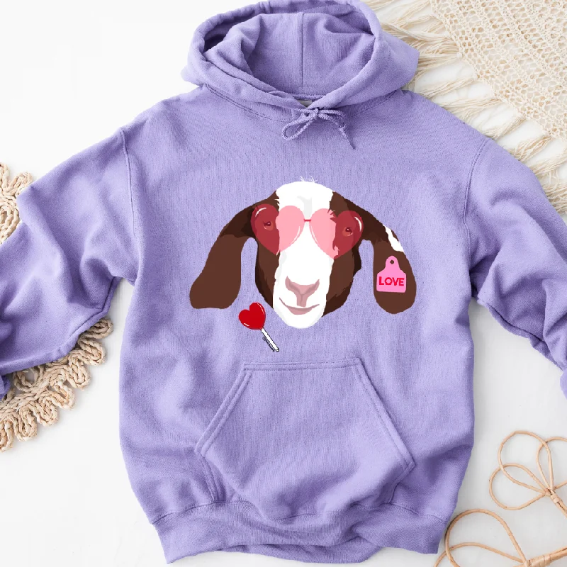 Love Struck Goat Hoodie (S-3XL) Unisex - Multiple Colors!