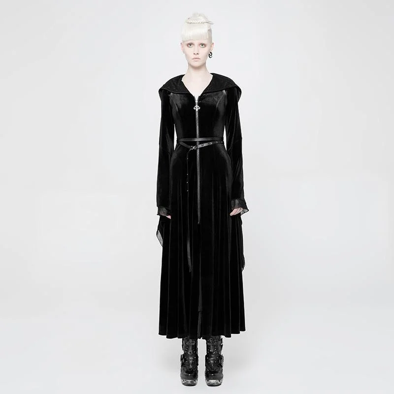 Women's Hooded frock Coat