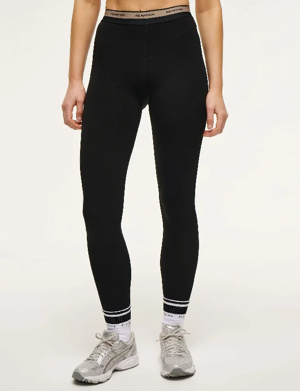 Avant Full Length Legging - Black