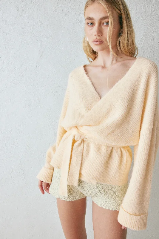 Samira Knit Cardigan Cream