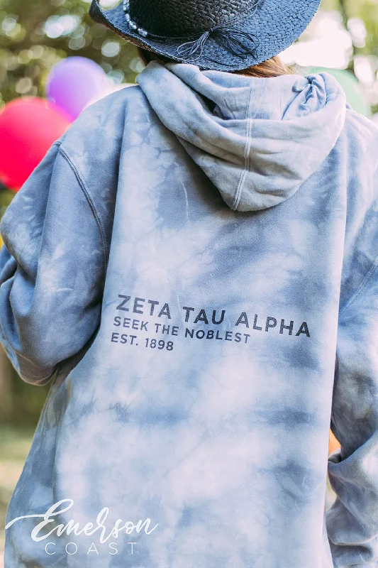 Zeta Tau Alpha Seek The Noblest Hoodie