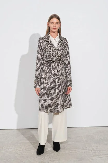 Genoa Trench Edgy Women's Punk