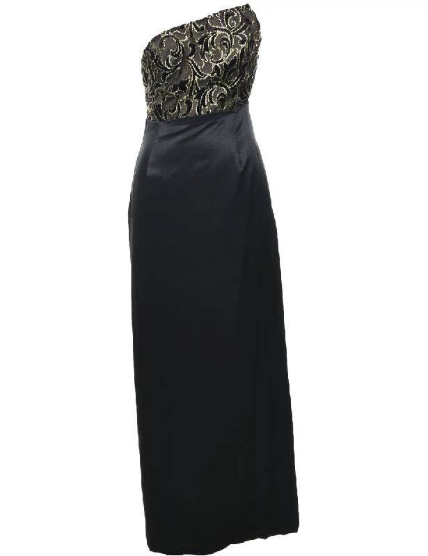 One Shouldered Evening Dress - XS Rugged Women's Outdoor 