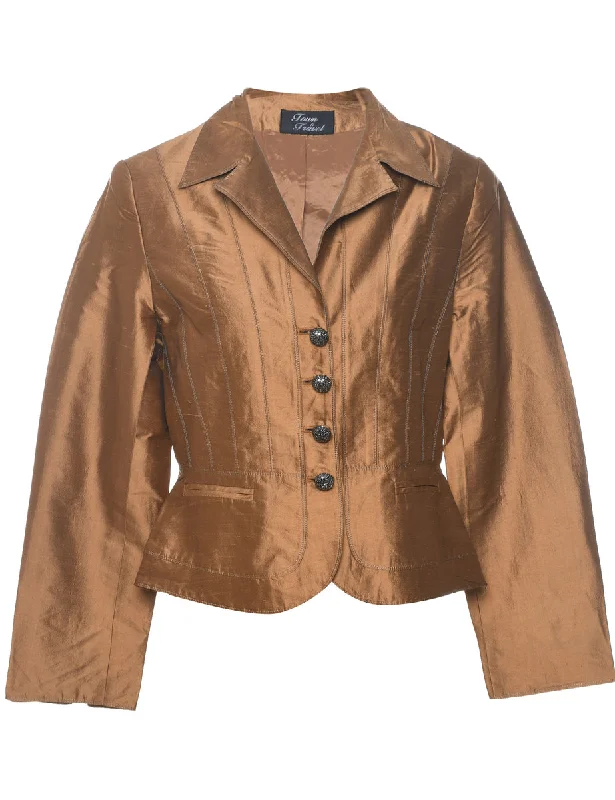 Silk Evening Jacket - M Athletic Women's High - 
