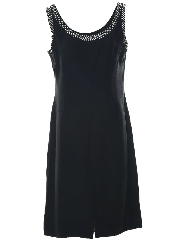 Beaded Evening Dress - L Casual Women's Japanese 
