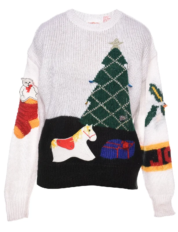 Animal Design Christmas Jumper - L garde